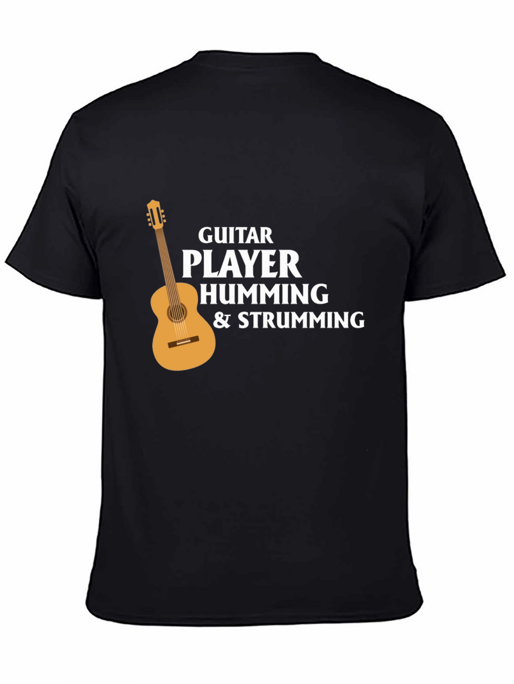 Guitar Player Graphic Tee - Music Lover T-Shirt