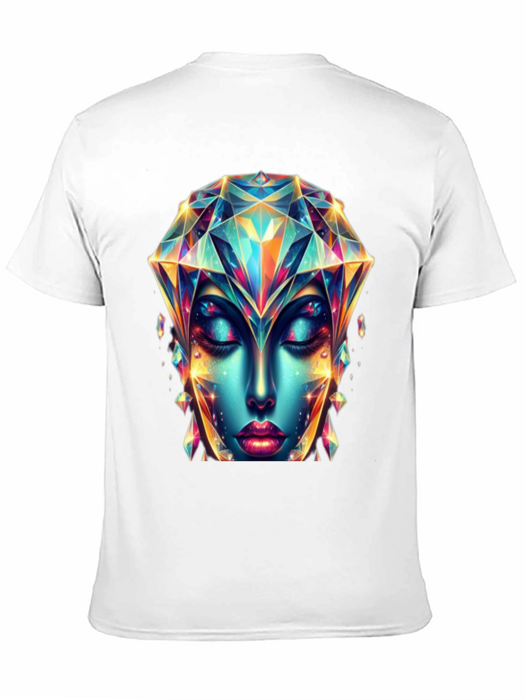 Crystal Diamond Woman Graphic Tee