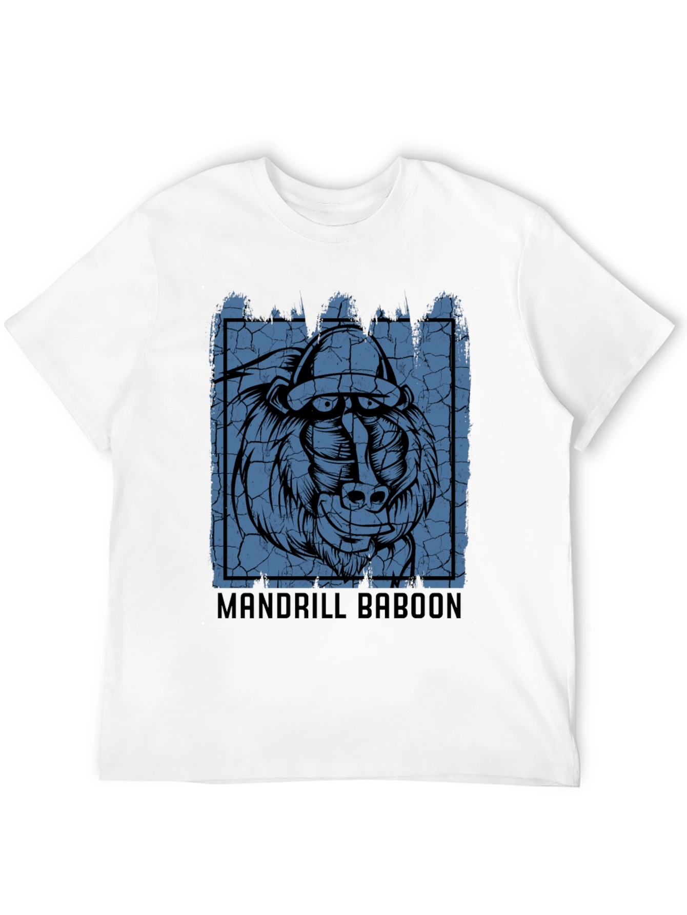 Mandrill Baboon Graphic Print Tee