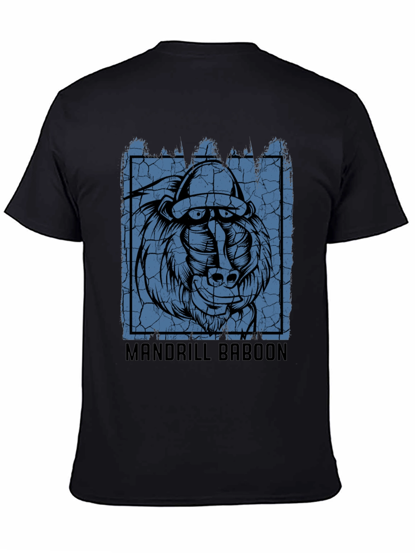 Mandrill Baboon Graphic Print Tee