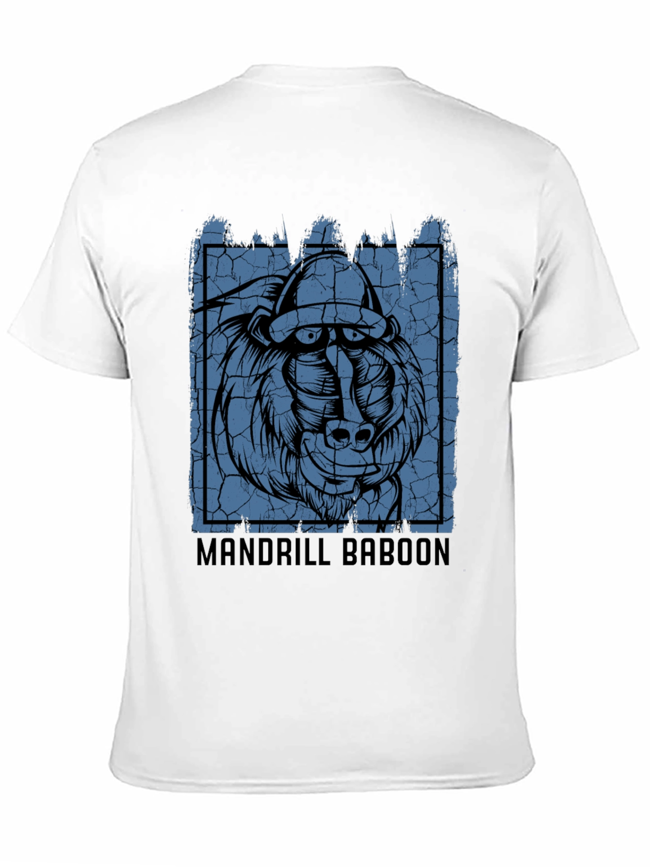 Mandrill Baboon Graphic Print Tee