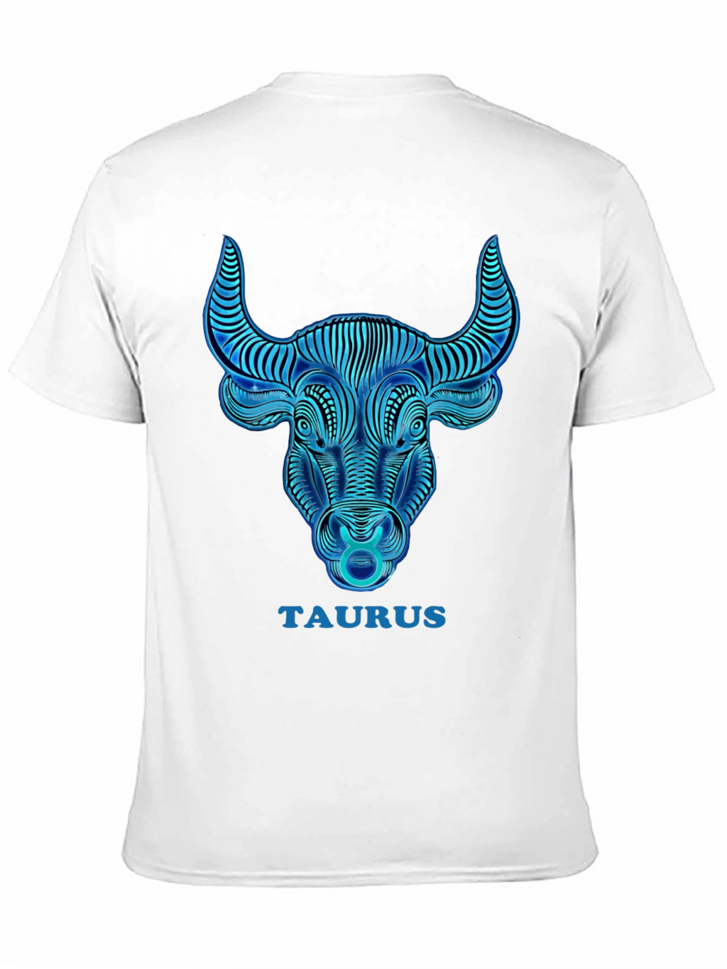 Taurus Zodiac Graphic T-Shirt - Black