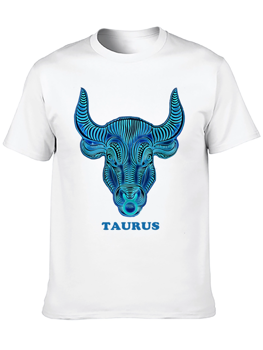 Taurus Zodiac Graphic T-Shirt - Black