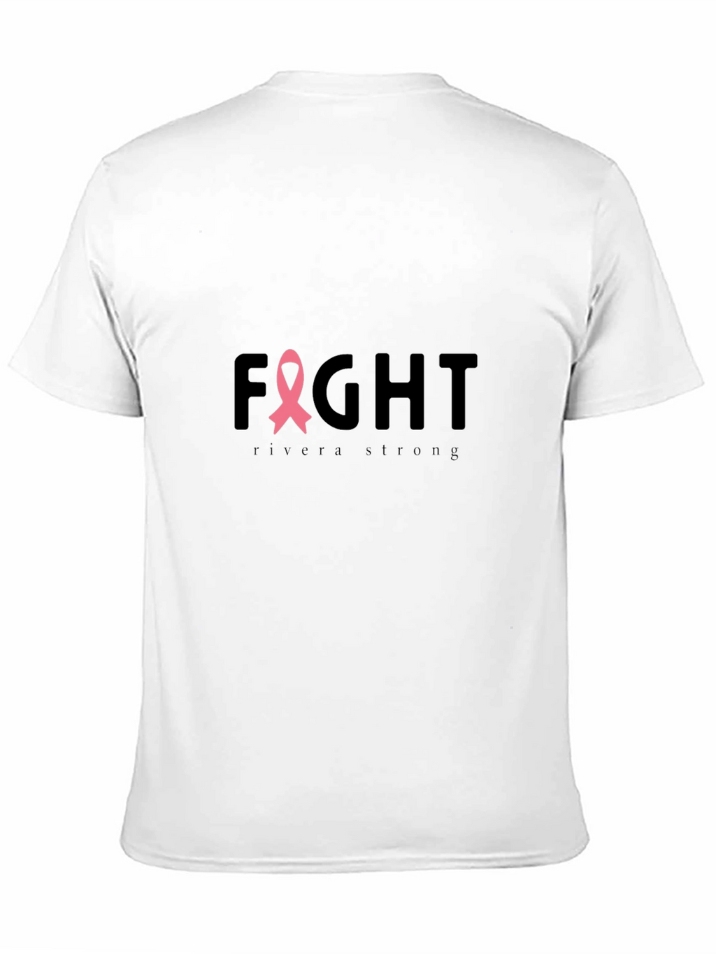 Fight Breast Cancer T-Shirt Rivera Strong Black