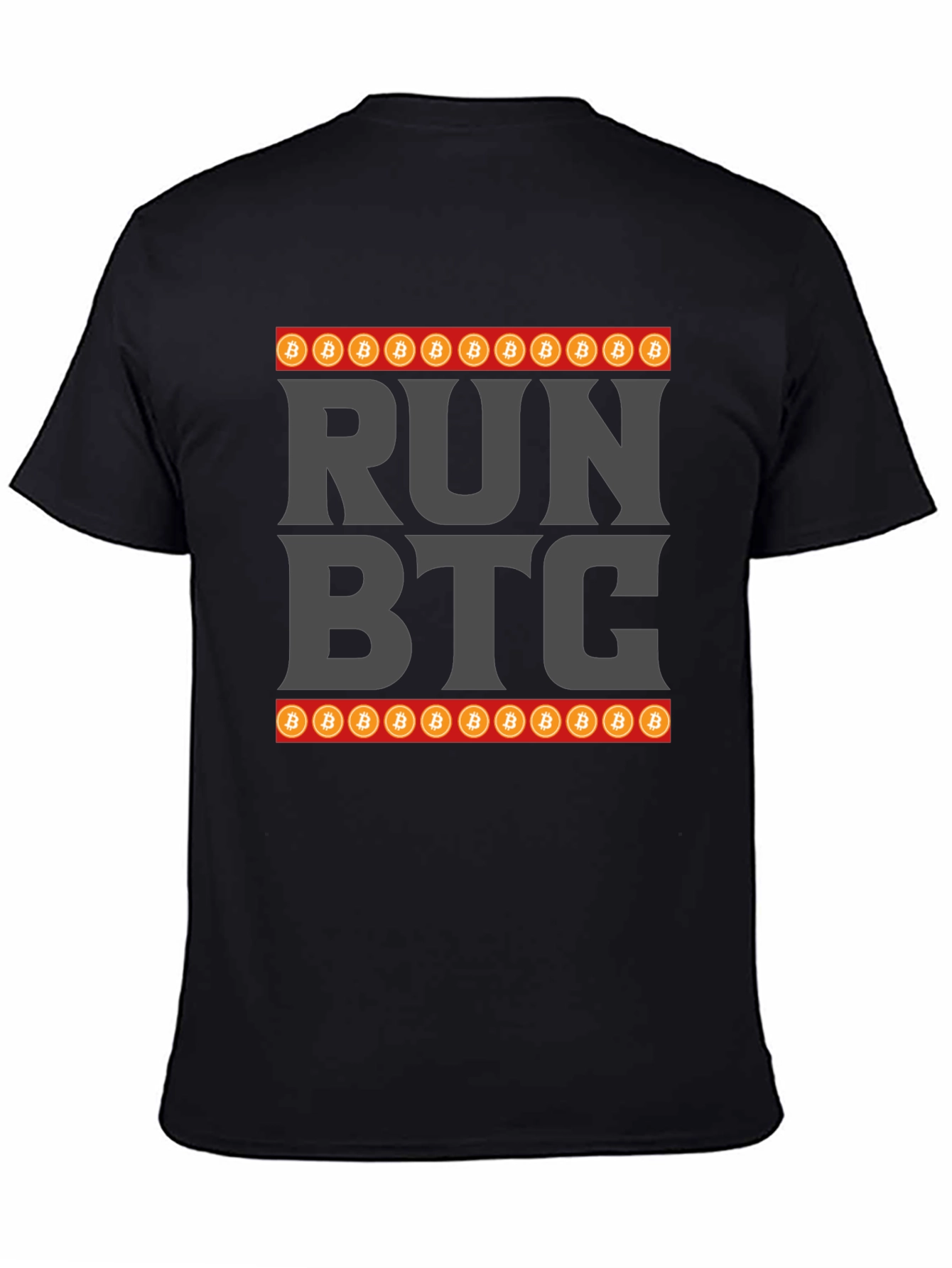 Run BTC Crypto T-Shirt