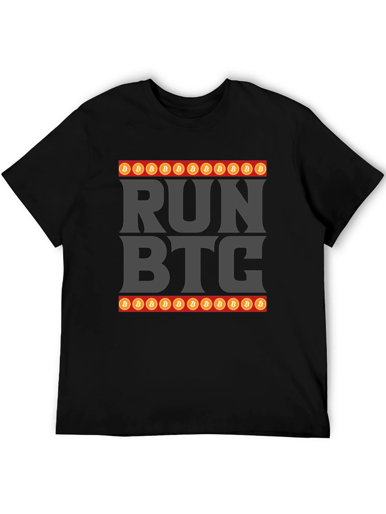Run BTC Crypto T-Shirt