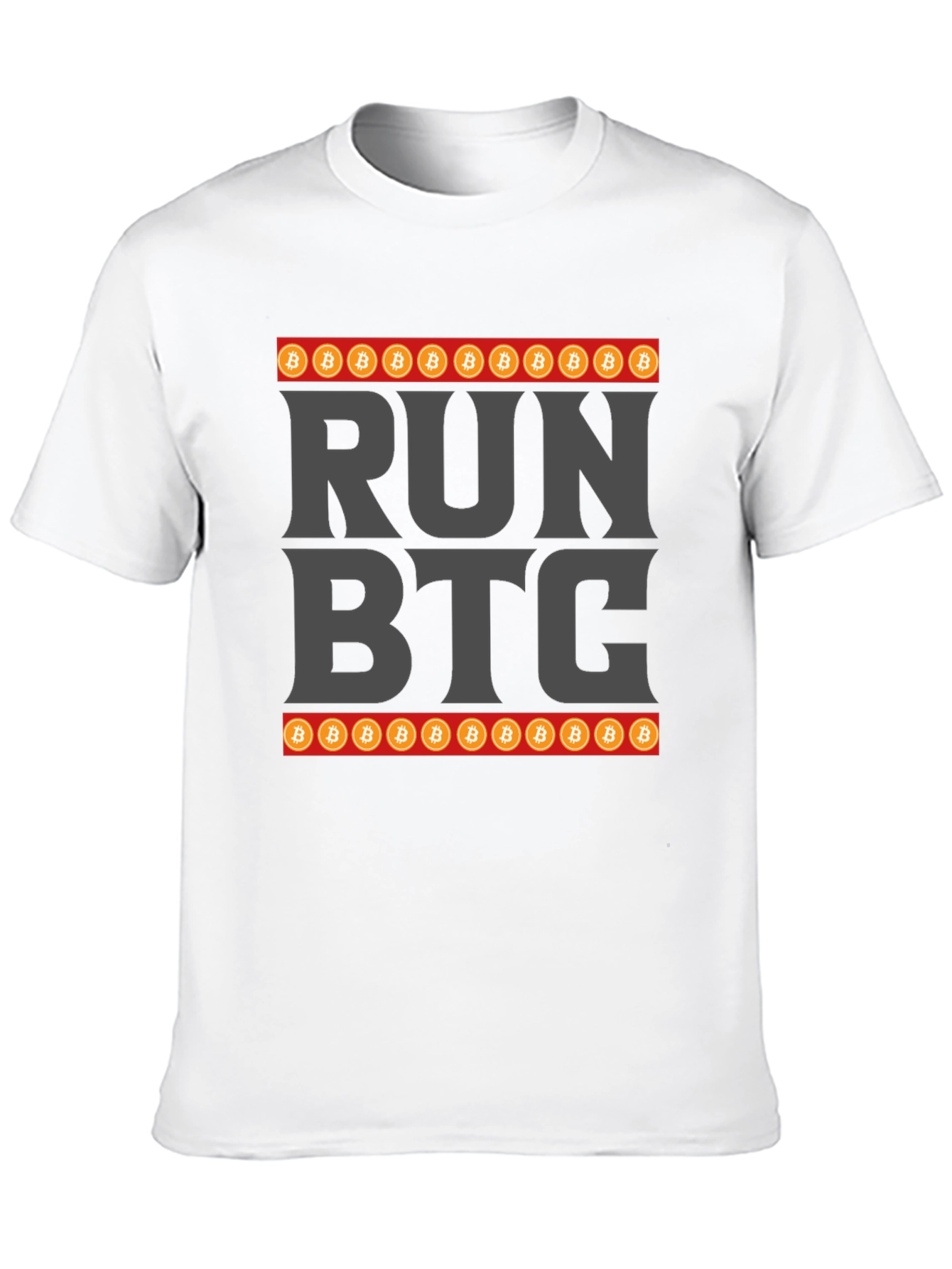Run BTC Crypto T-Shirt
