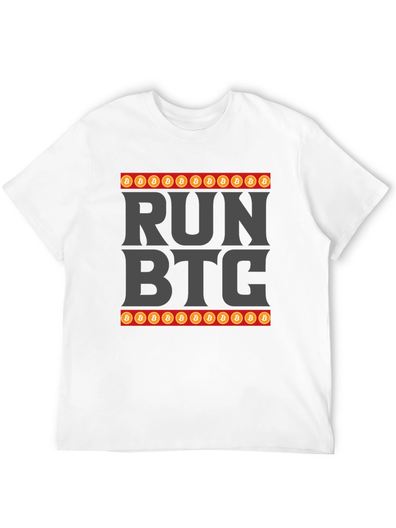 Run BTC Crypto T-Shirt