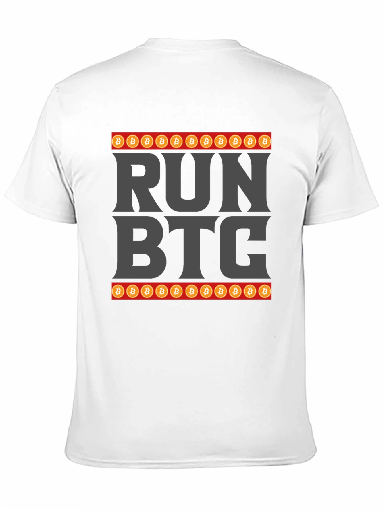 Run BTC Crypto T-Shirt