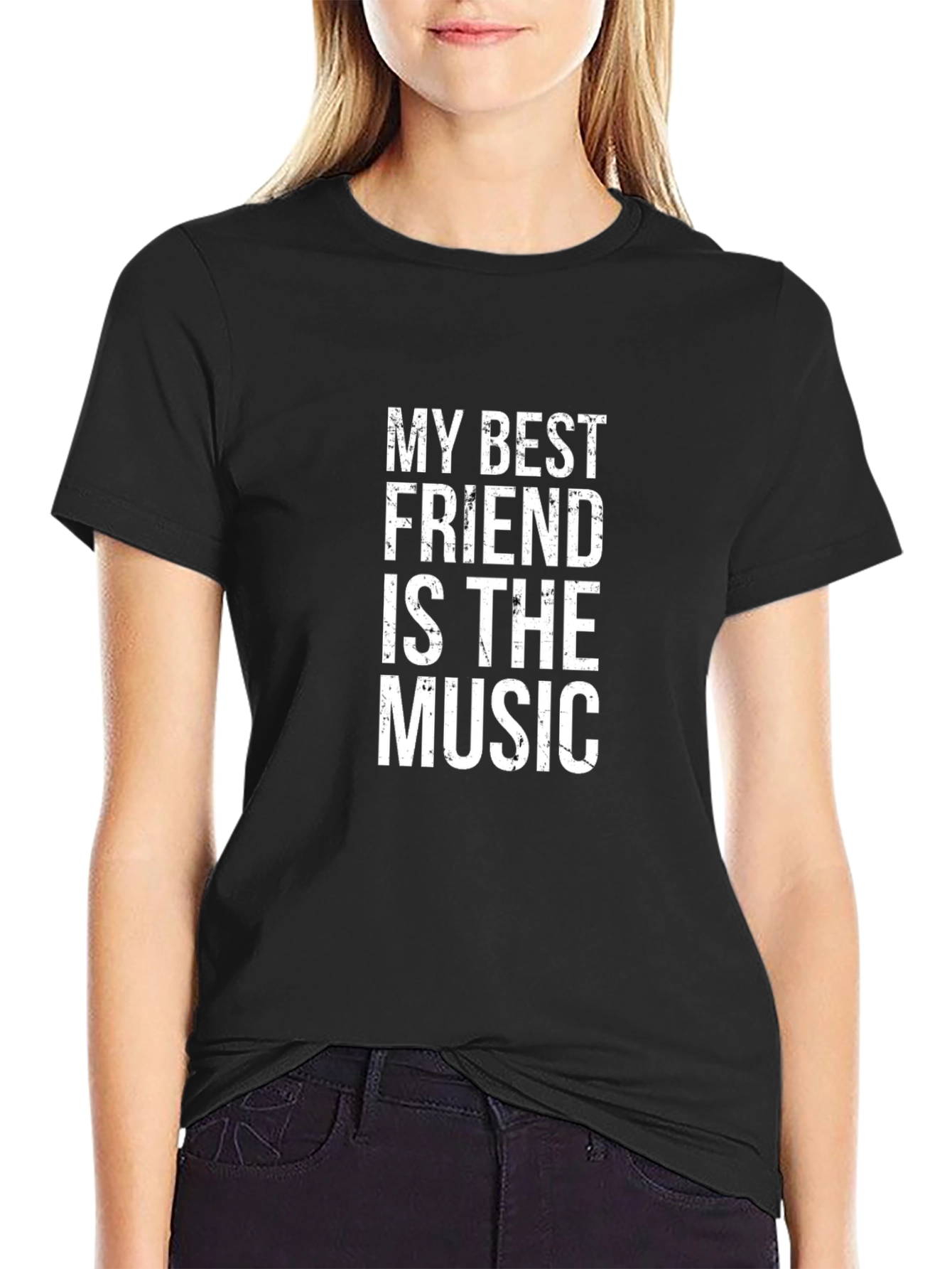 Music Lover T-Shirt - My Best Friend is The Music Tee