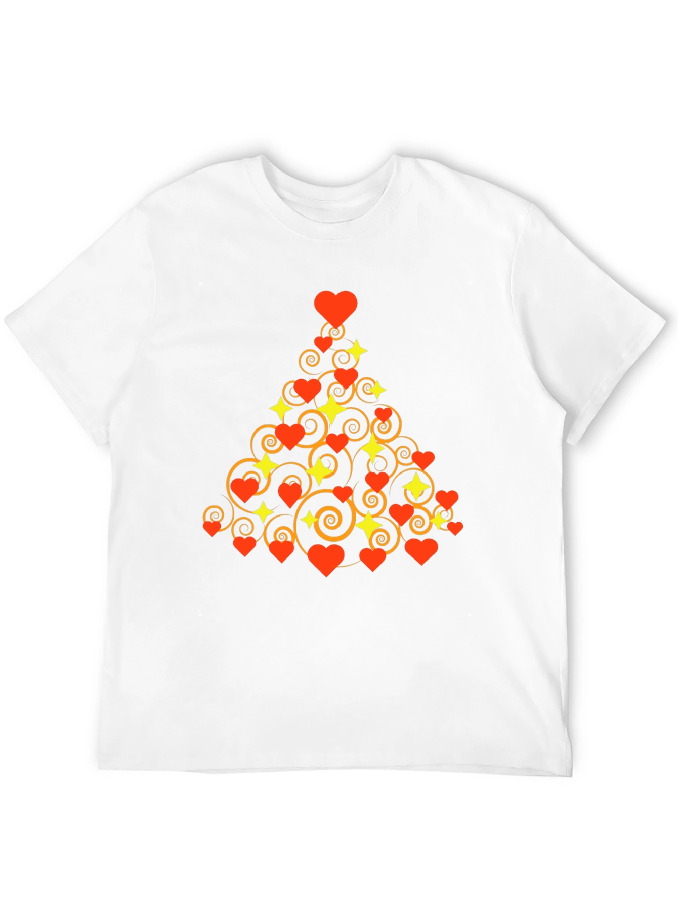 Heart Christmas Tree Tee