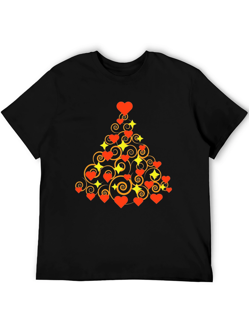 Heart Christmas Tree Tee