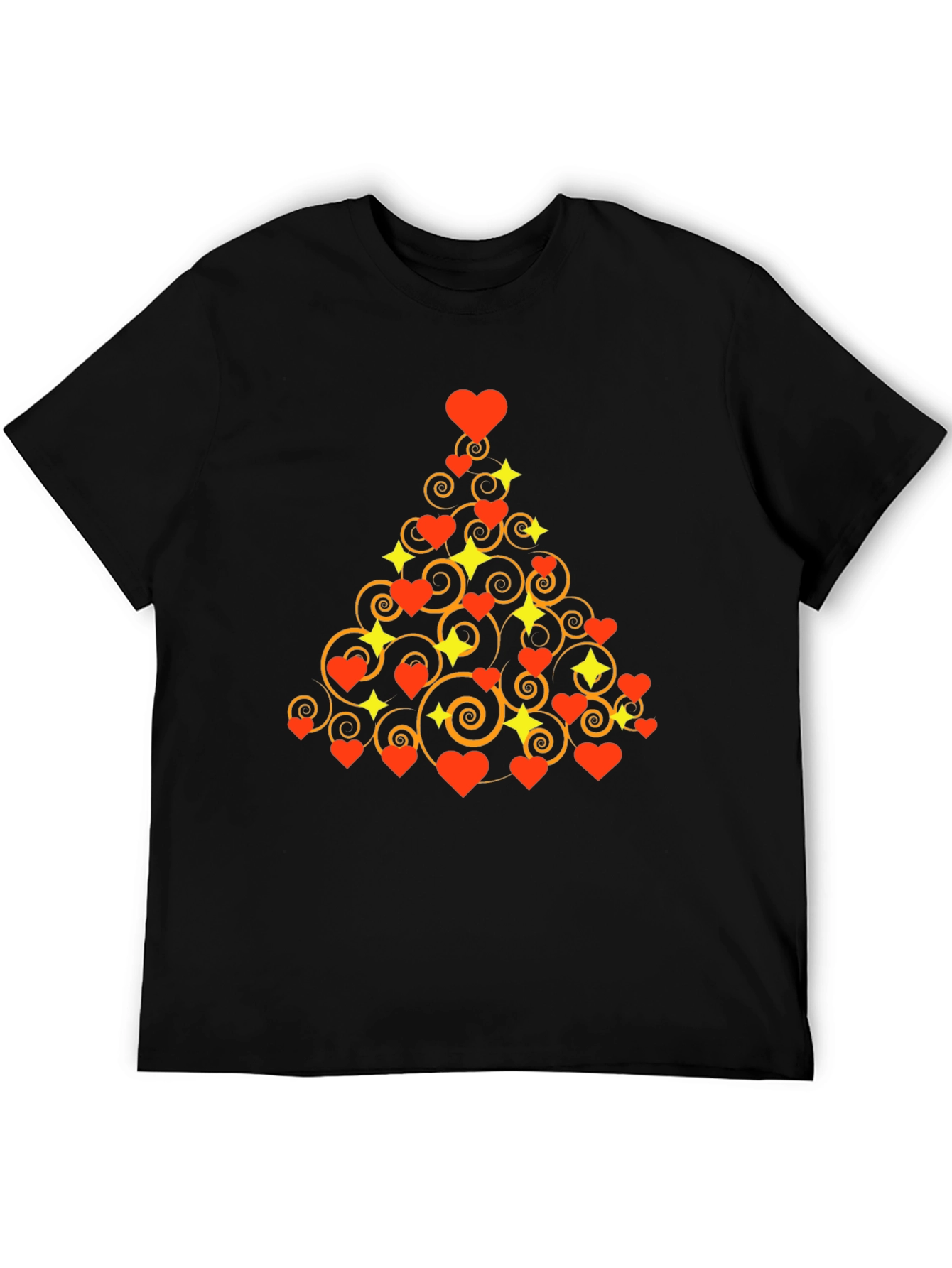 Heart Christmas Tree Tee