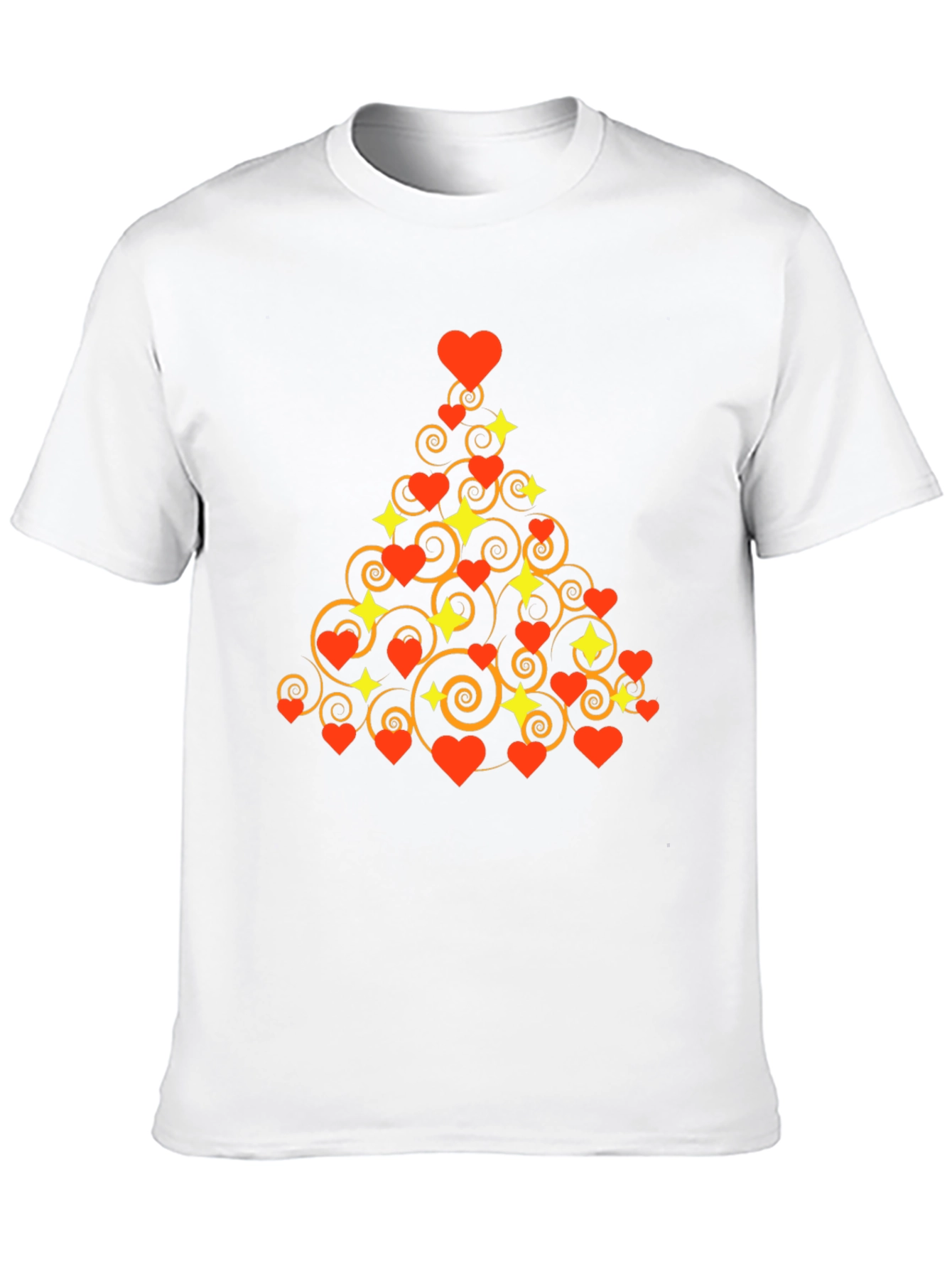 Heart Christmas Tree Tee