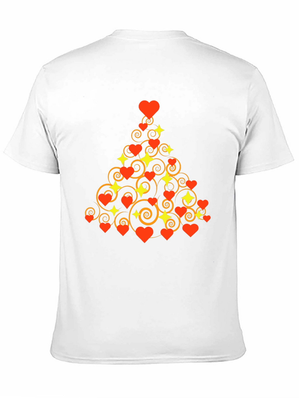 Heart Christmas Tree Tee