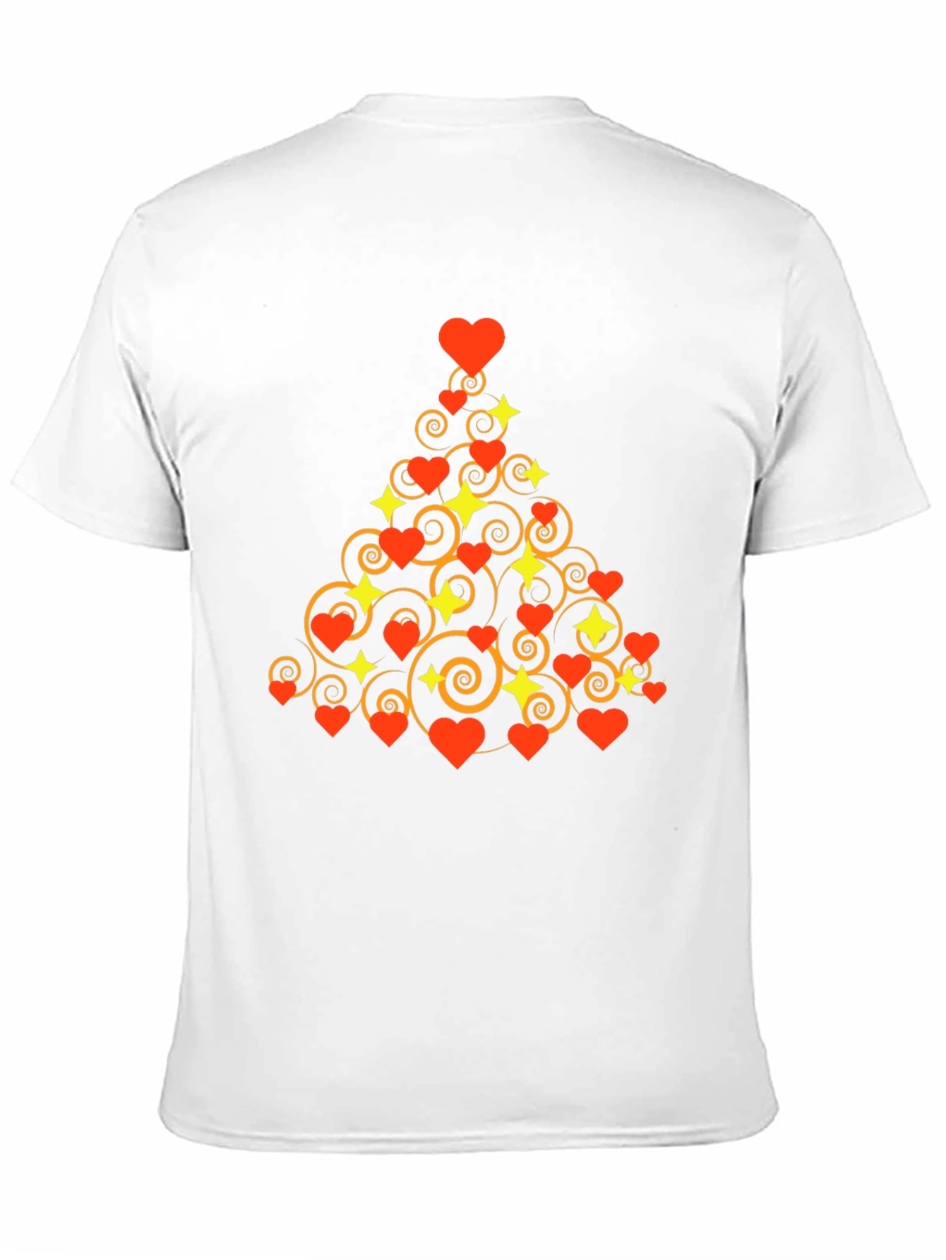 Heart Christmas Tree Tee