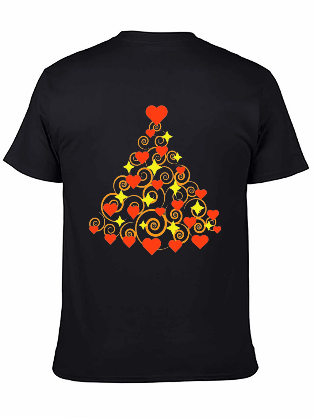 Heart Christmas Tree Tee