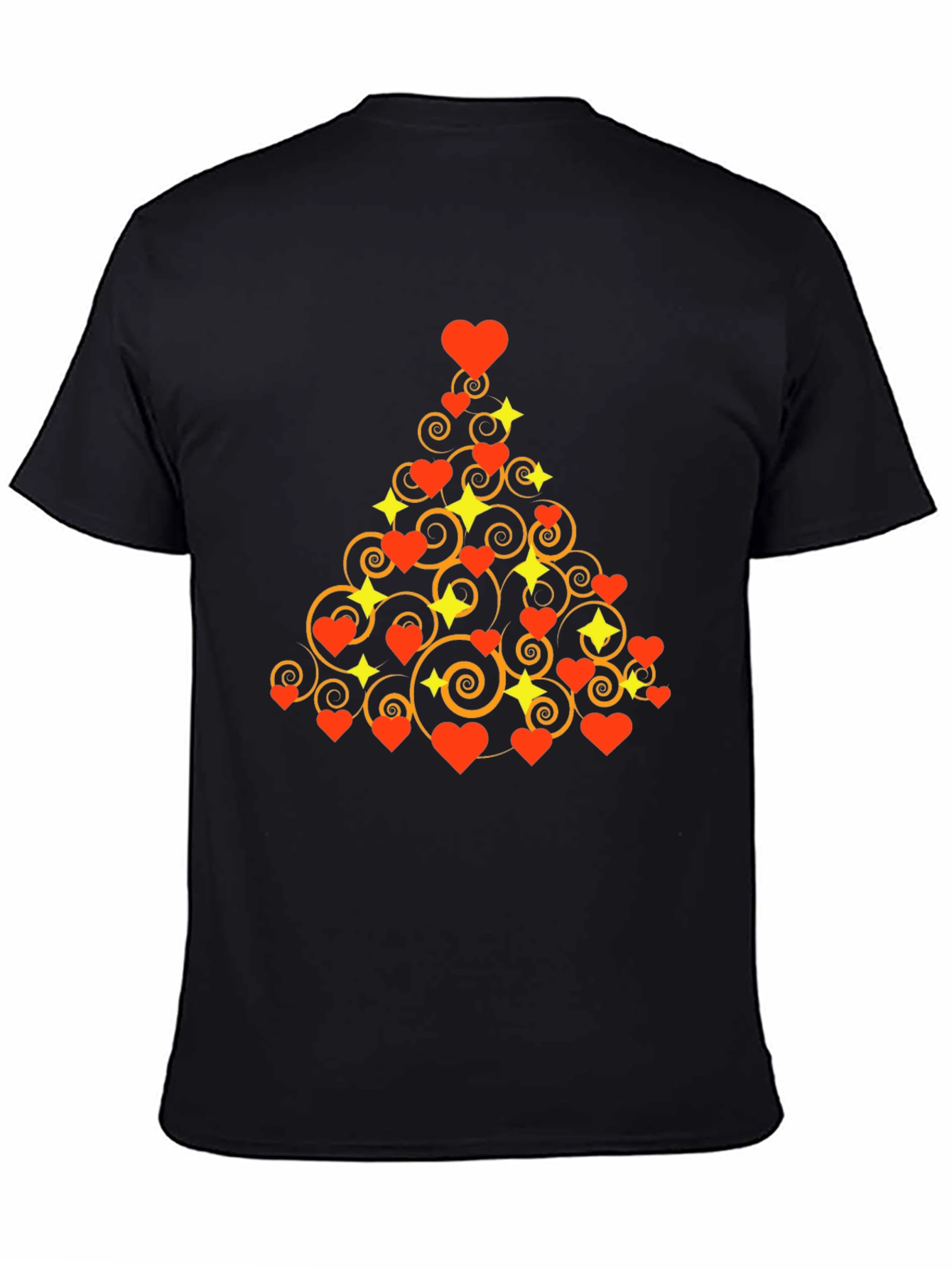 Heart Christmas Tree Tee