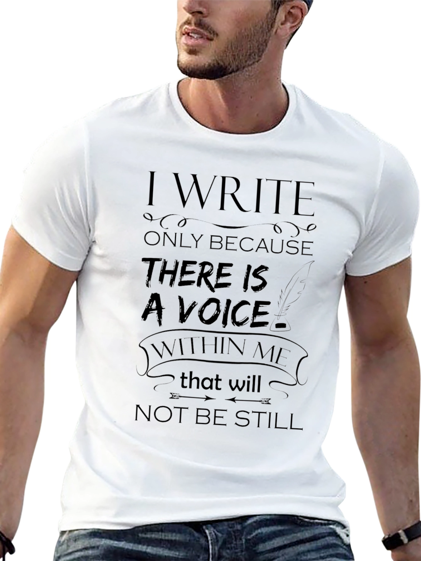 I Write T-Shirt - Express Yourself