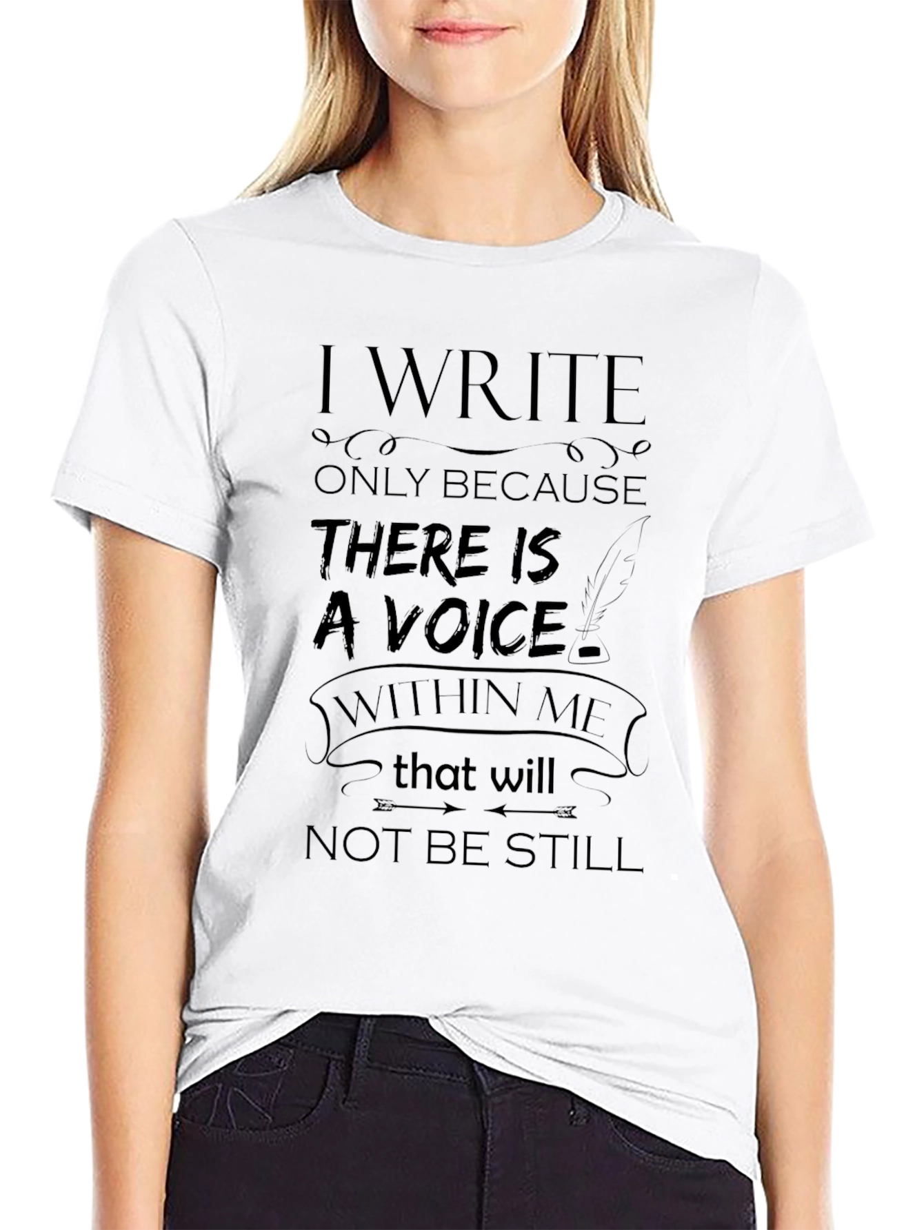I Write T-Shirt - Express Yourself