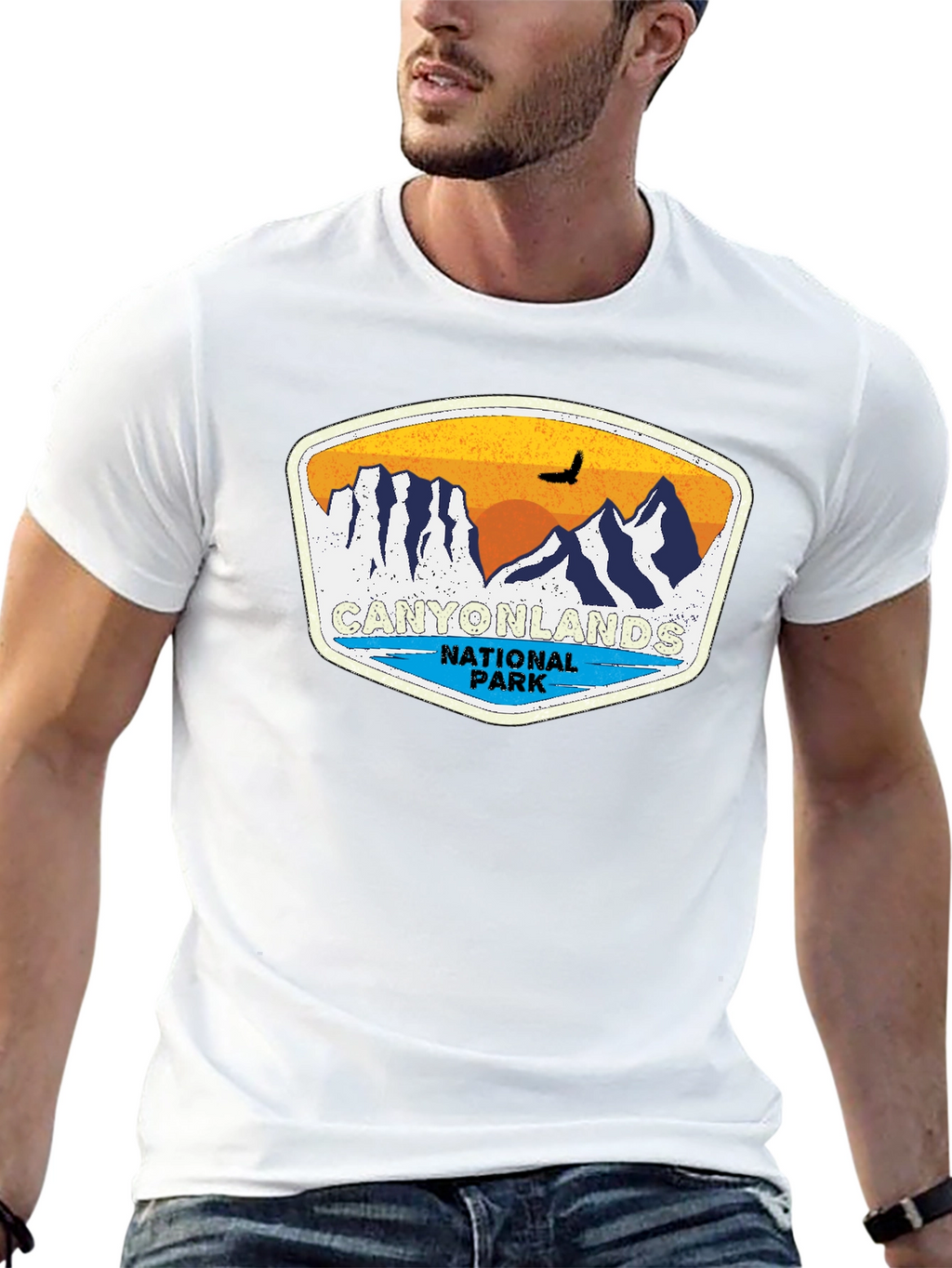 Canyonlands National Park Graphic Tee - Black