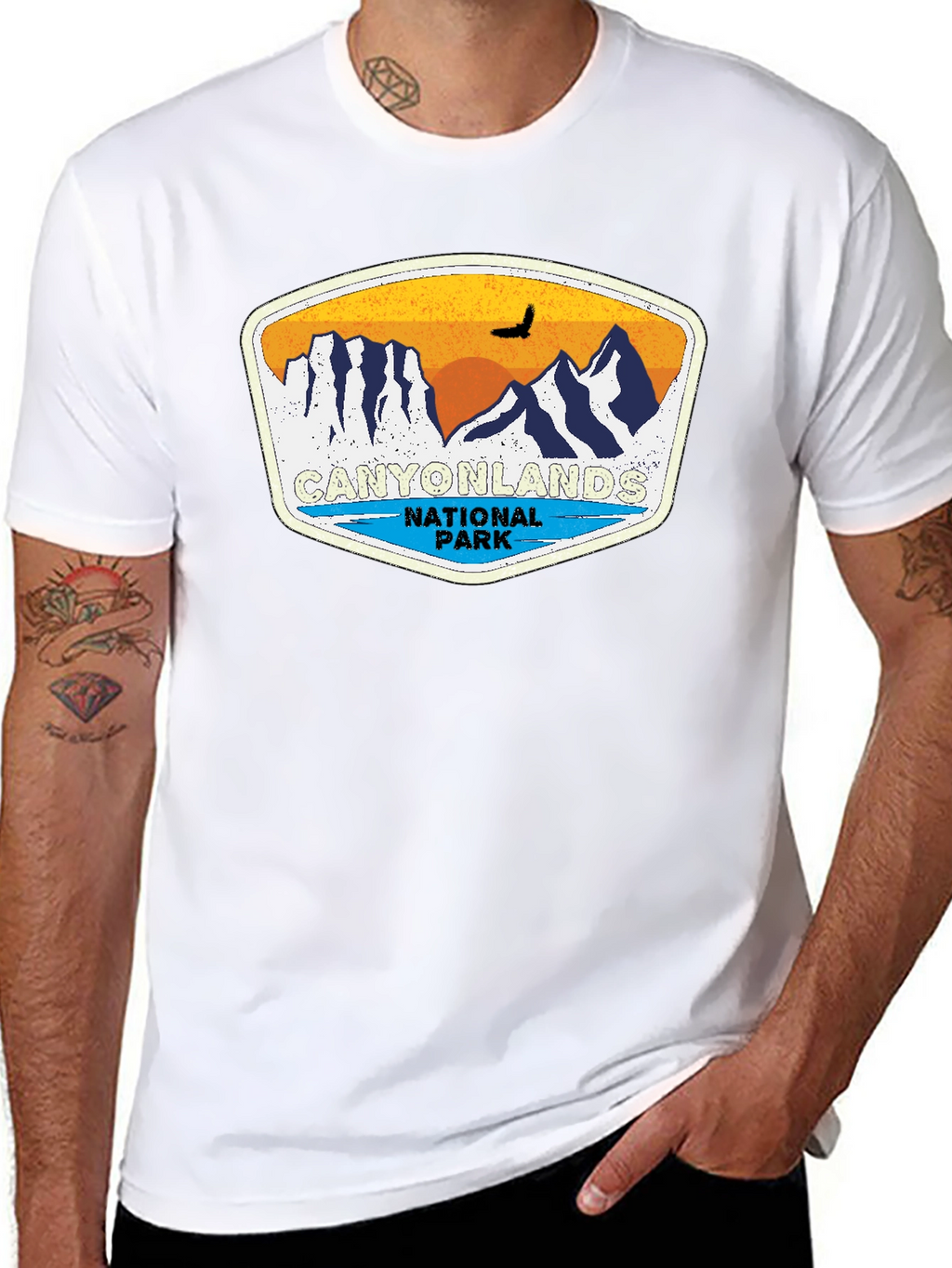 Canyonlands National Park Graphic Tee - Black