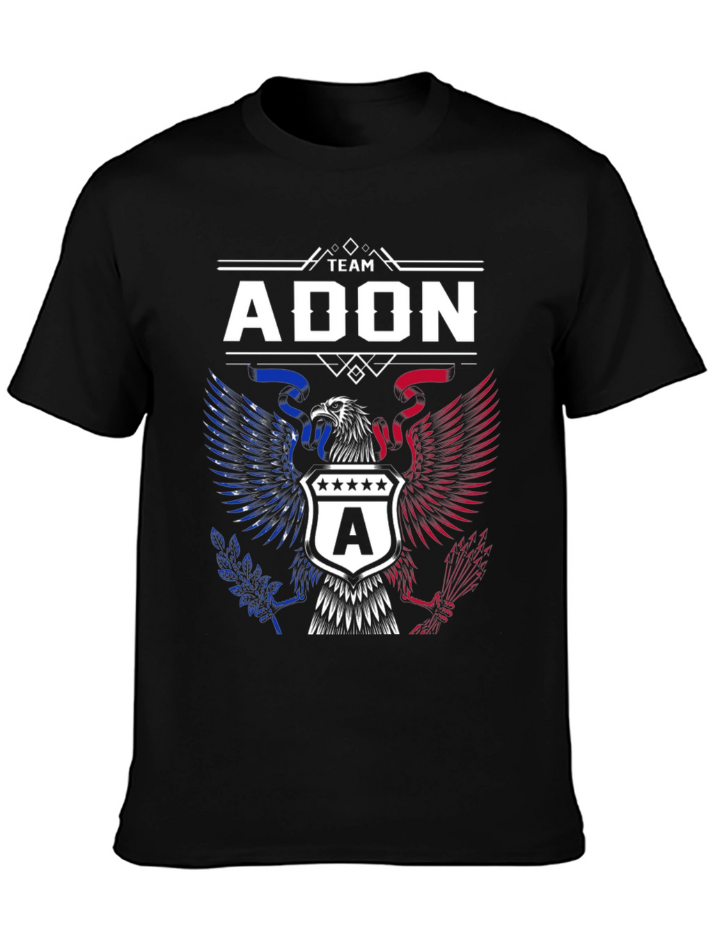 Team Adon Eagle Crest Graphic Tee