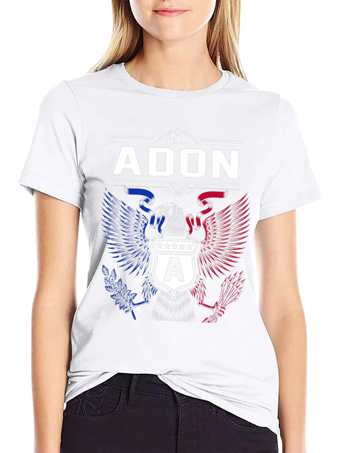 Team Adon Eagle Crest Graphic Tee