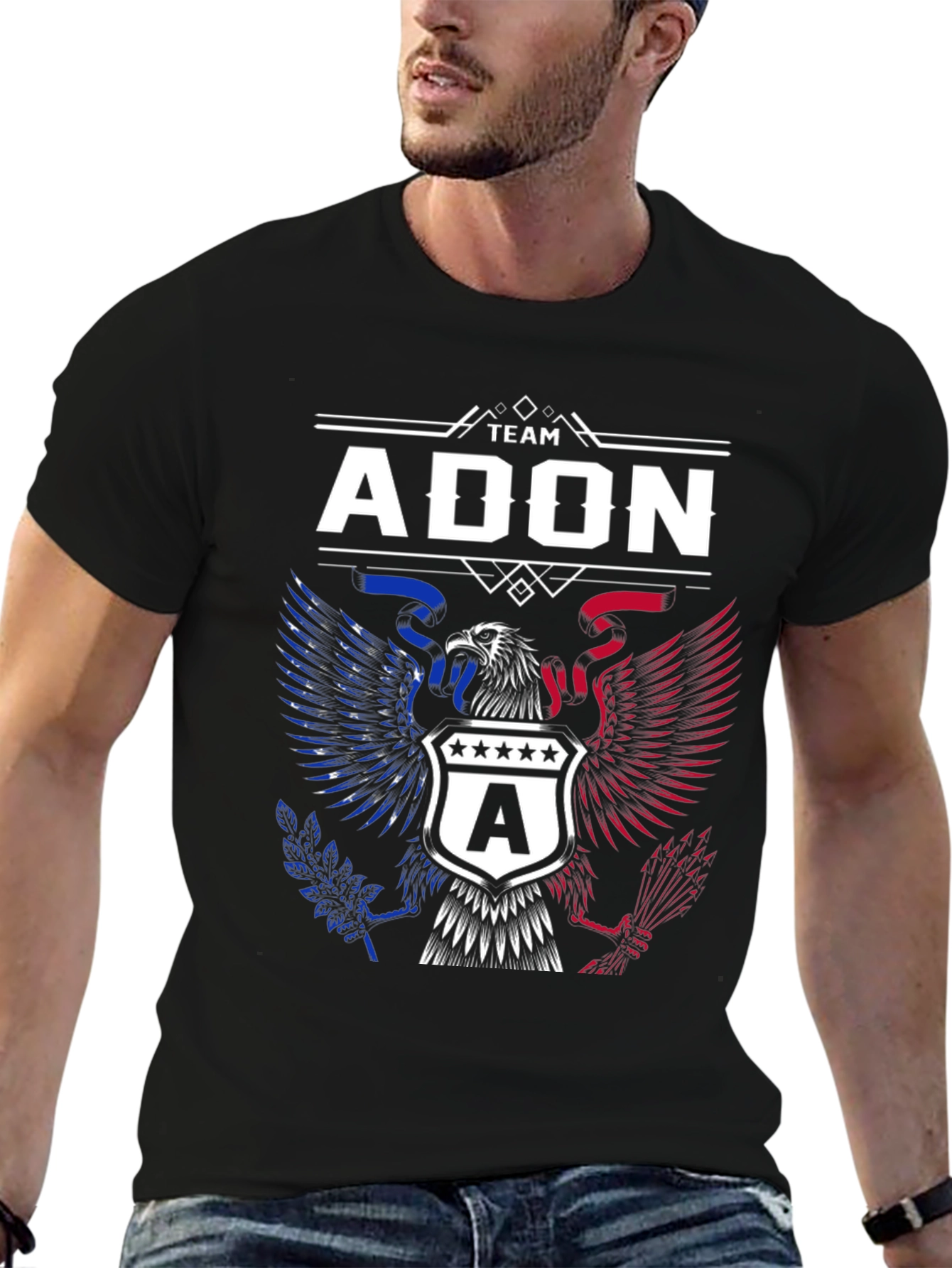 Team Adon Eagle Crest Graphic Tee
