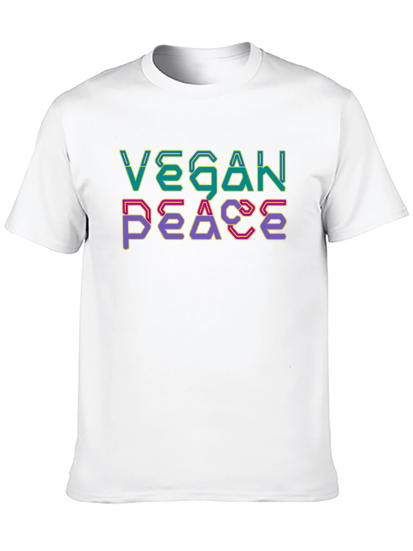 Vegan Peace T-Shirt - Stylish Statement Tee