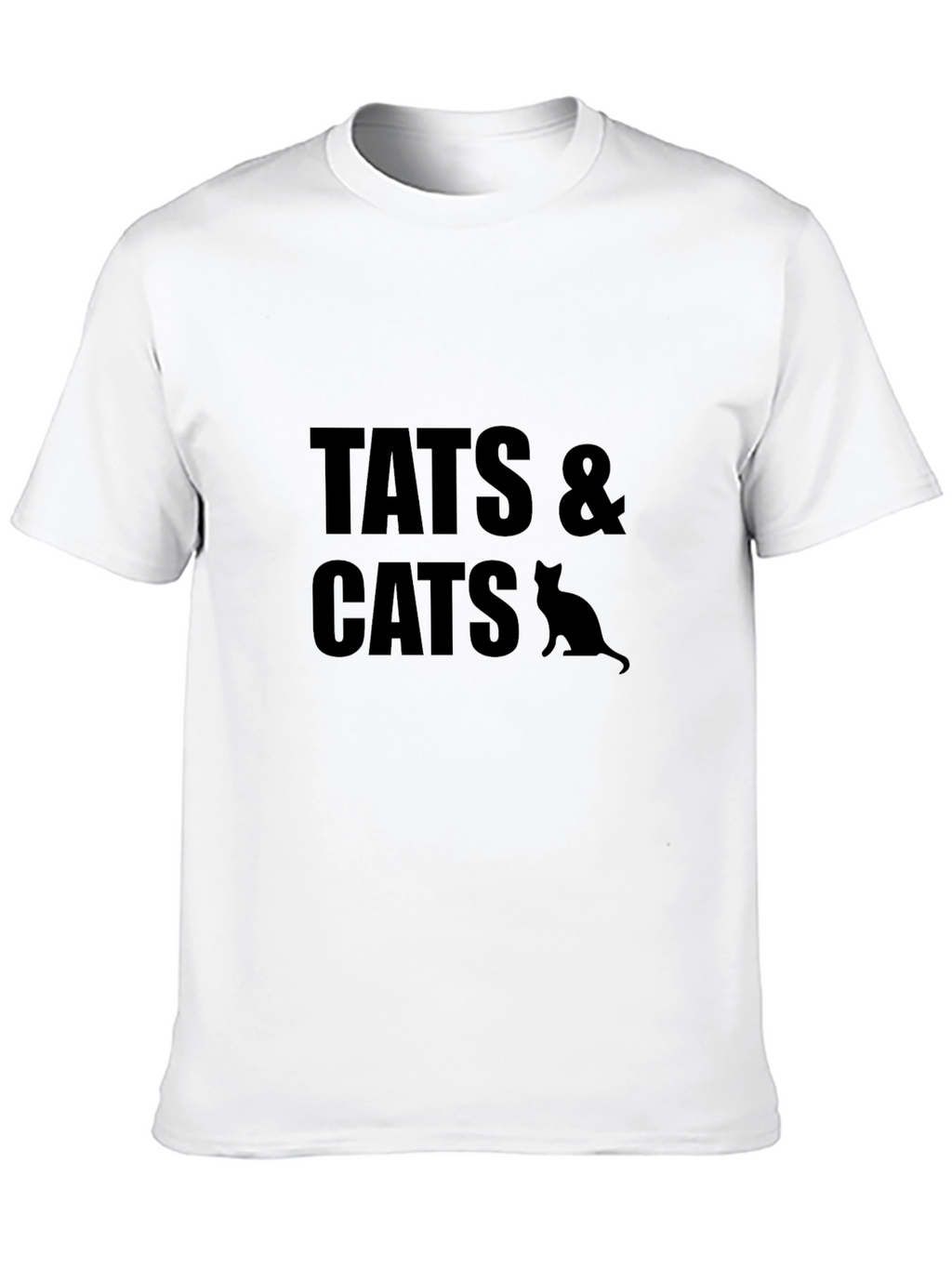 Tats & Cats Graphic T-Shirt - Casual Style