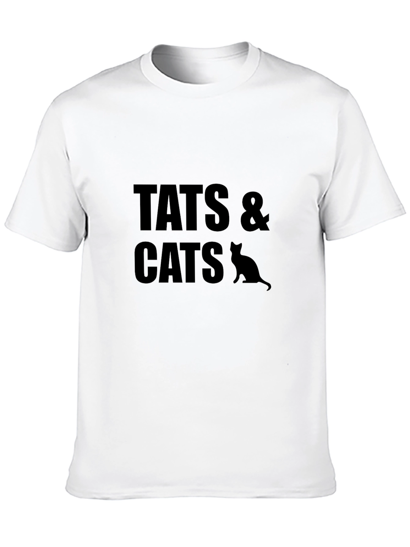 Tats & Cats Graphic T-Shirt - Casual Style