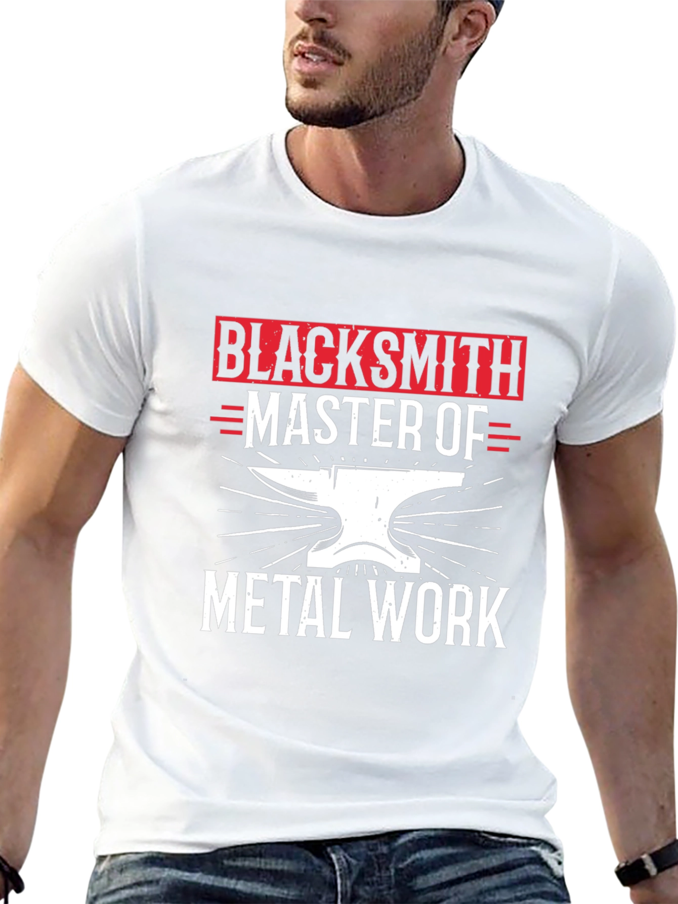 Blacksmith Master of Metal Work Graphic T-Shirt