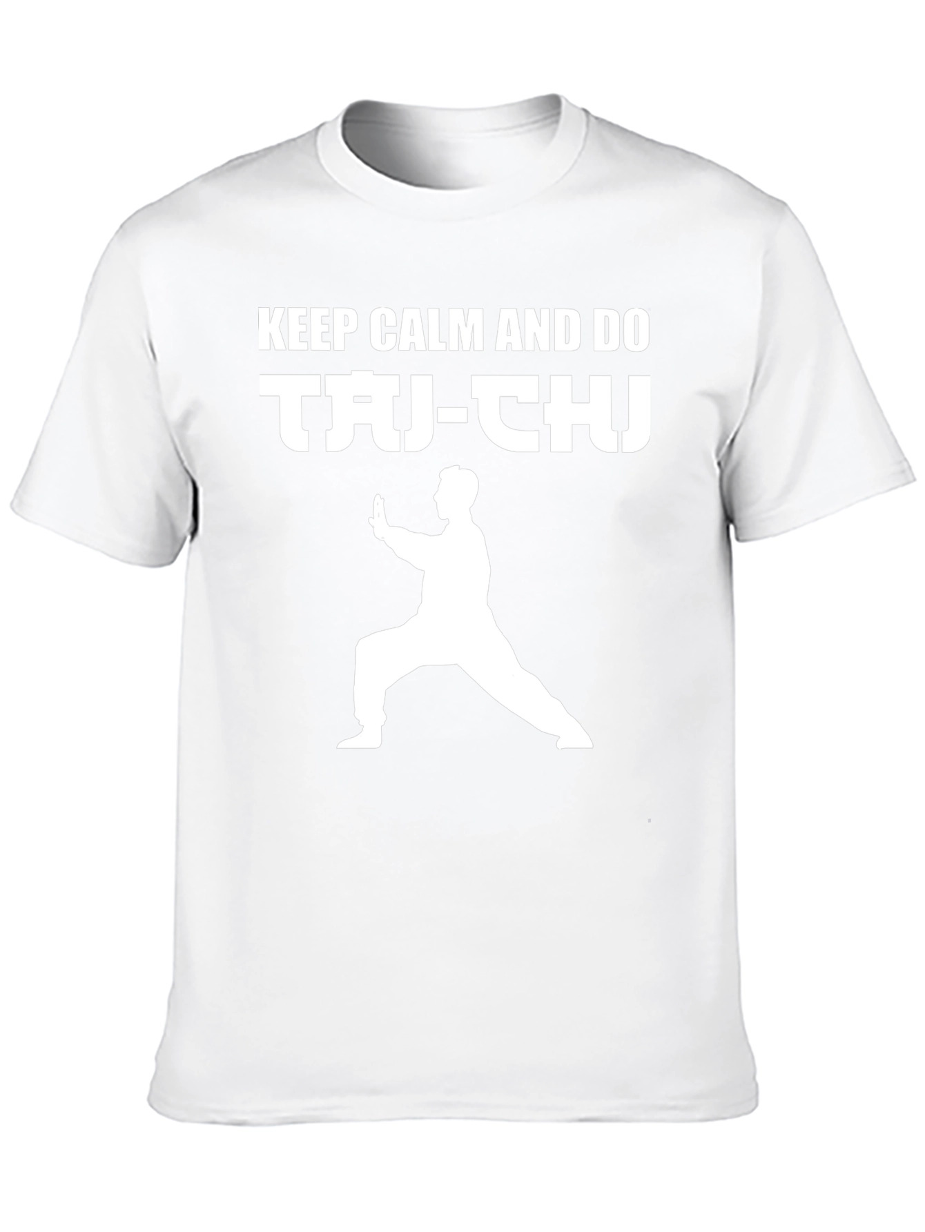 Keep Calm and Do Tai-Chi Black T-Shirt