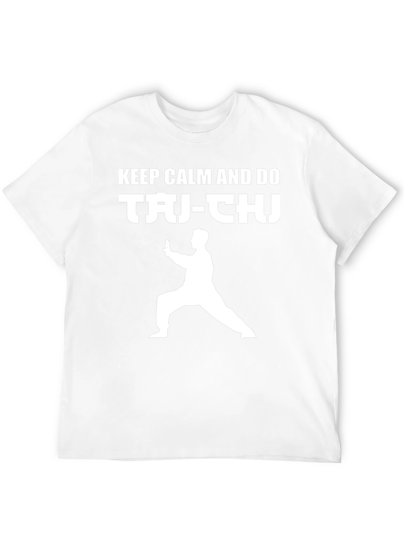 Keep Calm and Do Tai-Chi Black T-Shirt