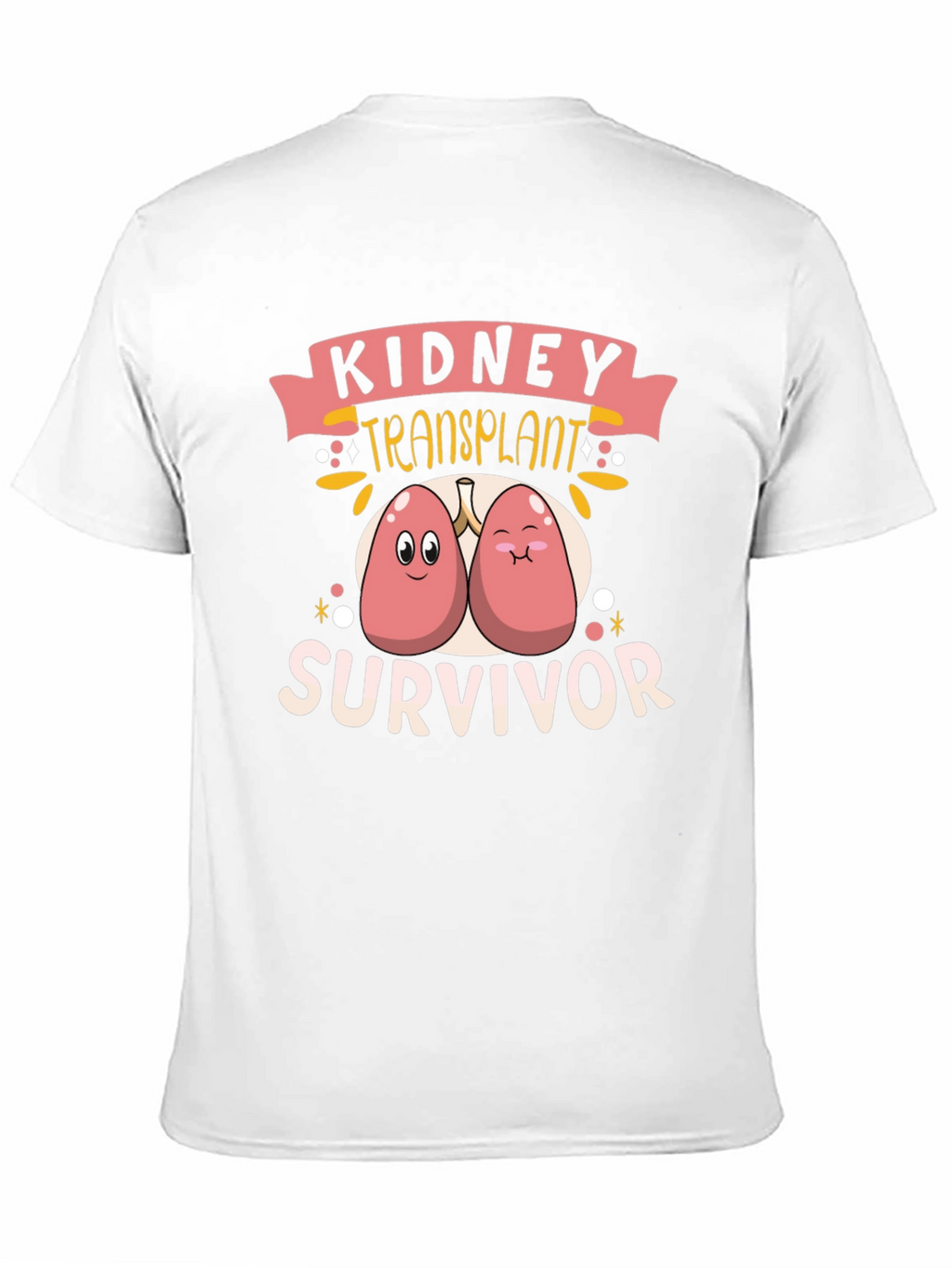 Kidney Transplant Survivor Black T-Shirt