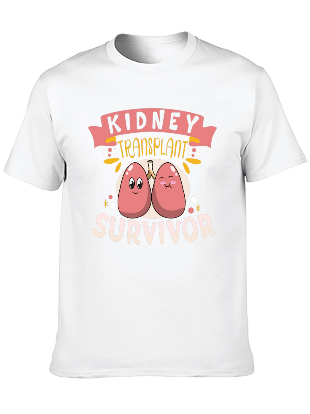 Kidney Transplant Survivor Black T-Shirt
