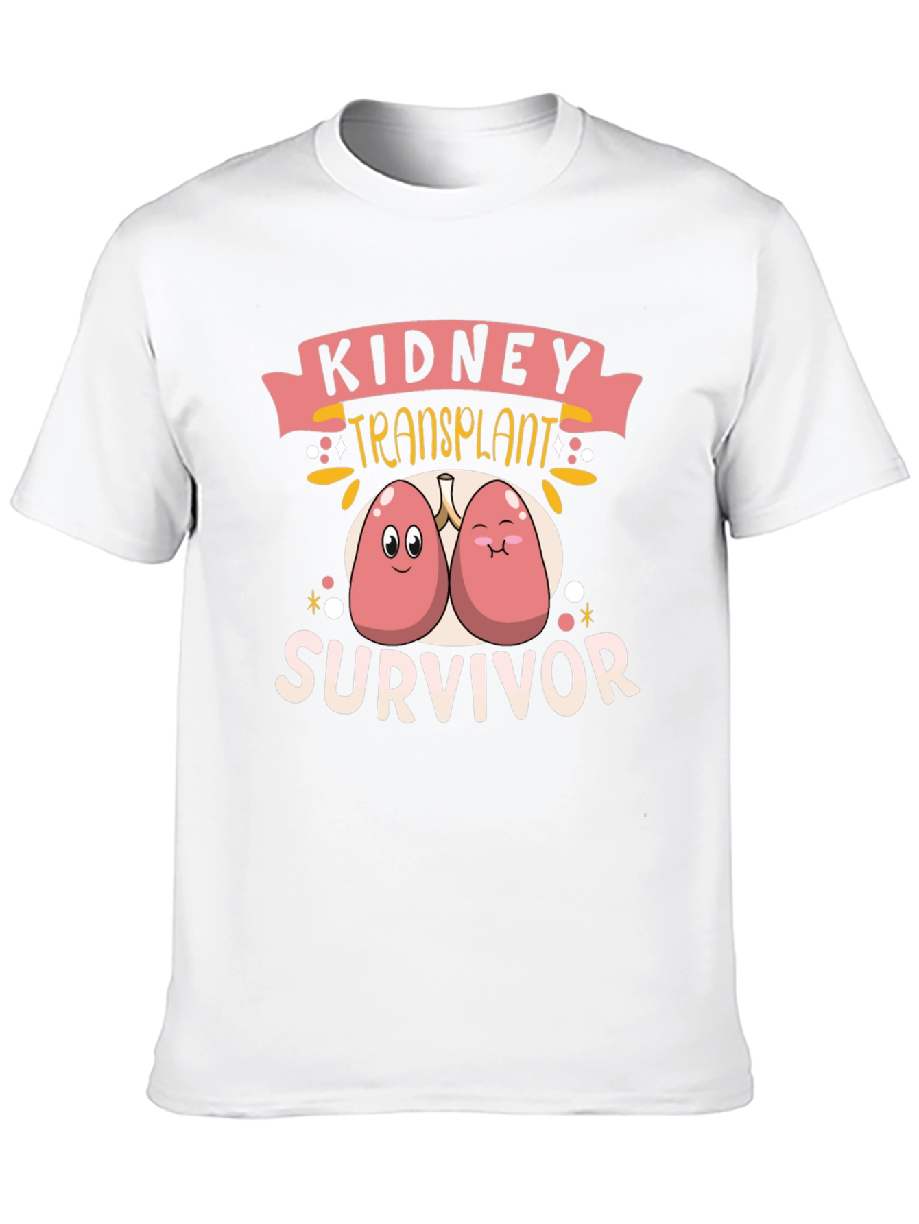 Kidney Transplant Survivor Black T-Shirt