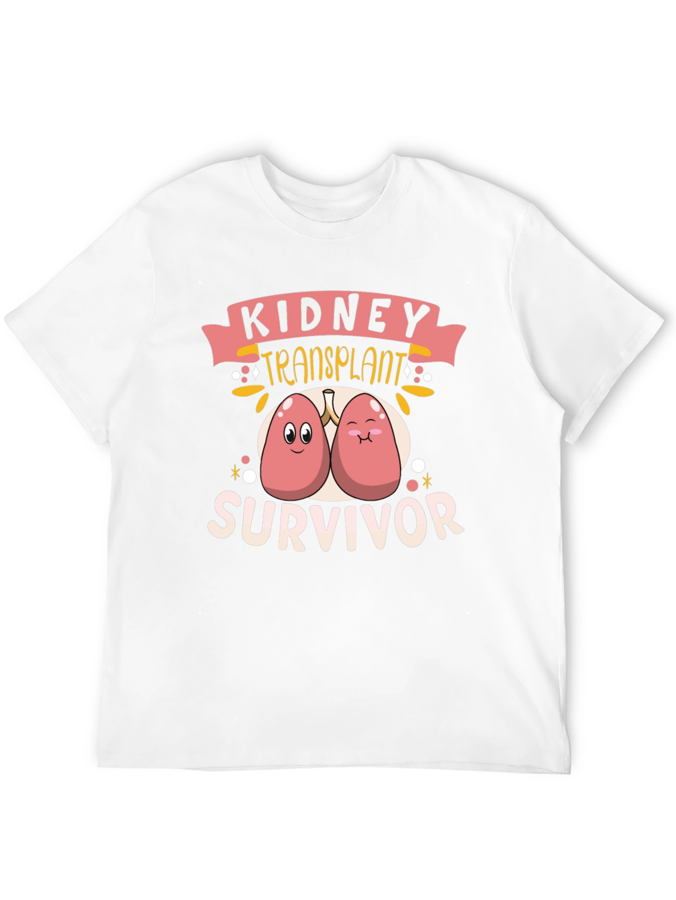 Kidney Transplant Survivor Black T-Shirt