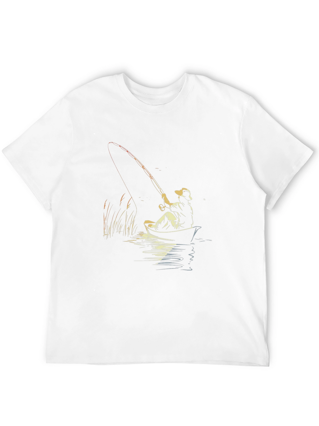 Fishing Graphic Tee - Angler Boat Trip Shirt