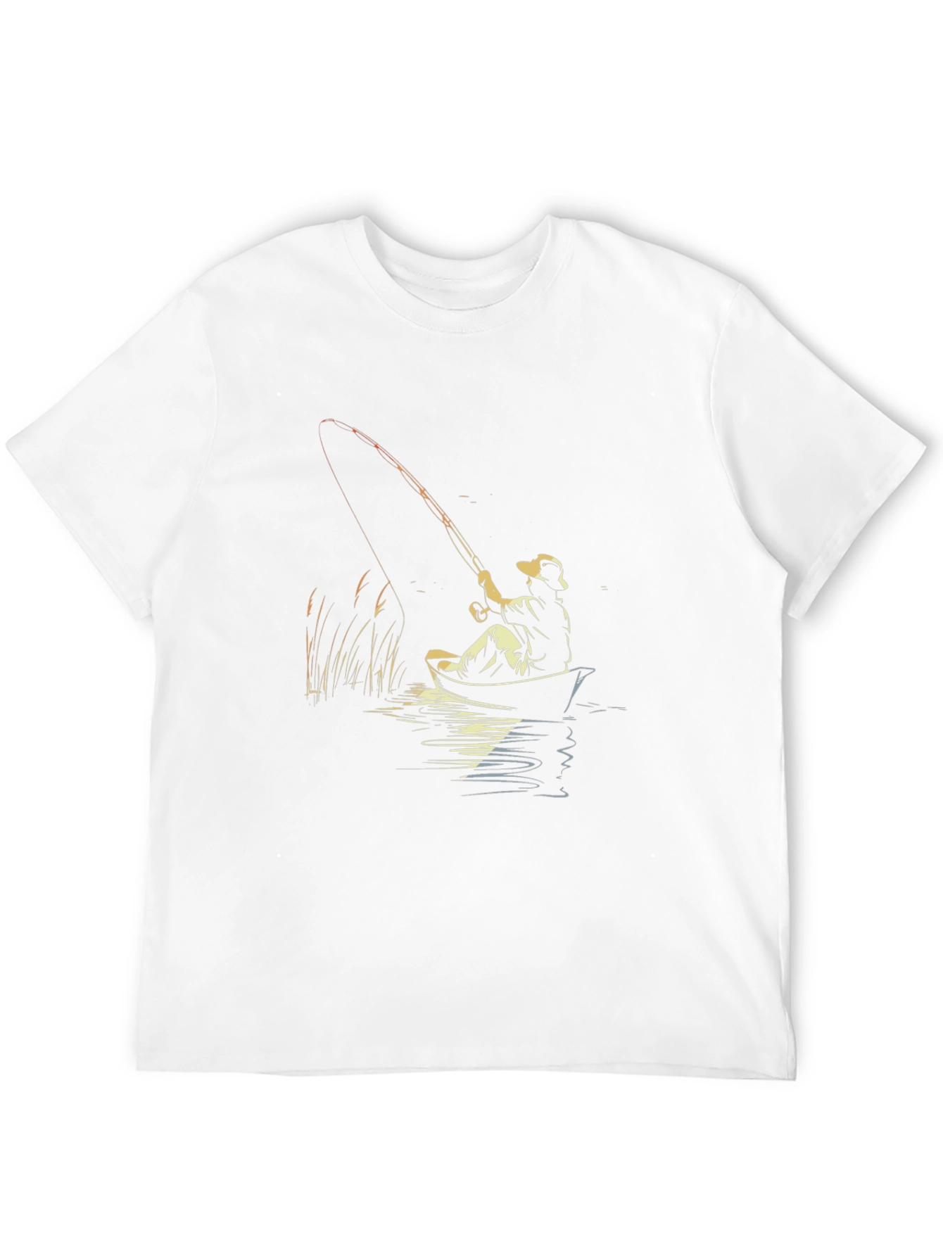 Fishing Graphic Tee - Angler Boat Trip Shirt