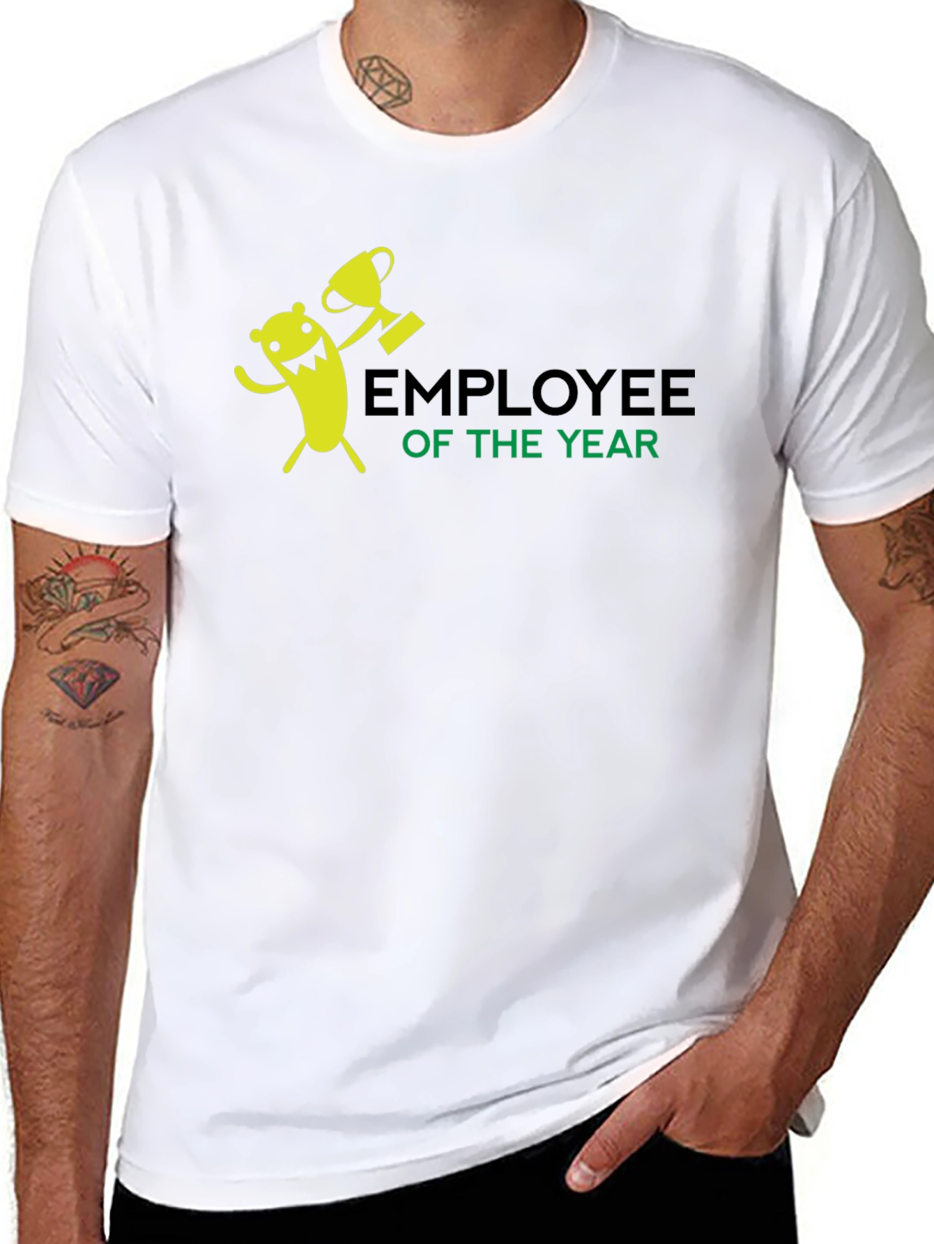 Employee of the Year Black T-Shirt