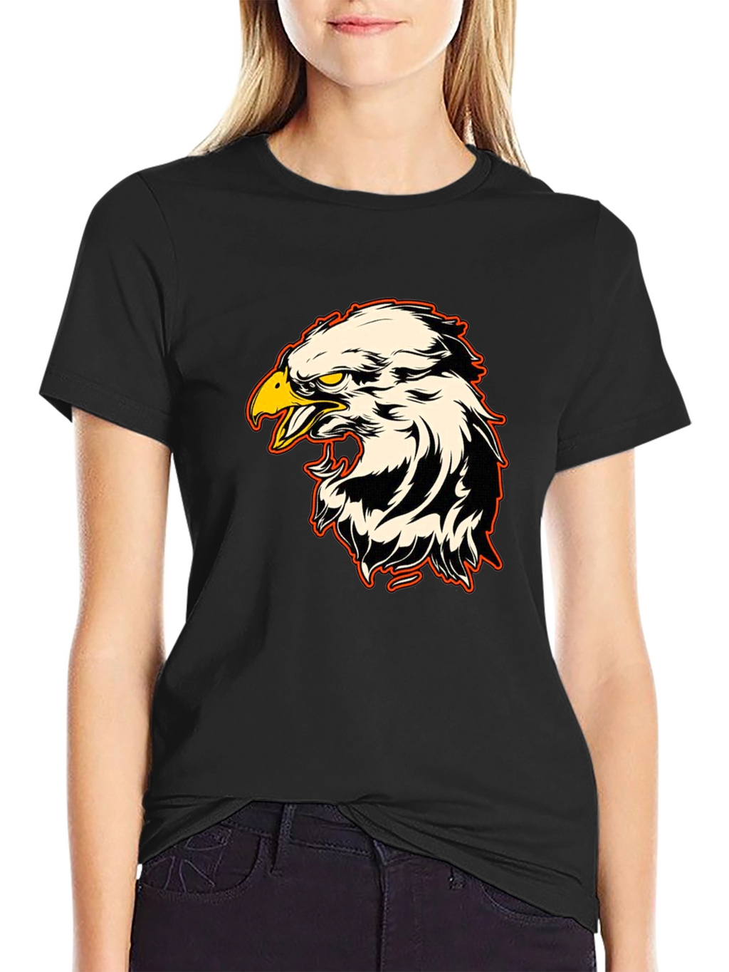 Eagle Graphic Tee - Bold Bird Design