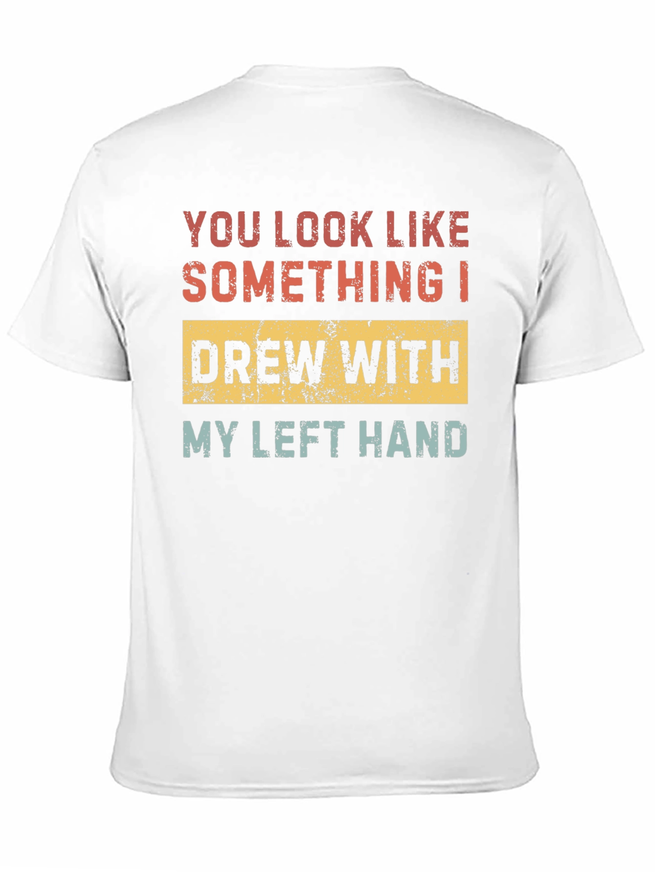 Funny Left-Handed Drawing T-Shirt
