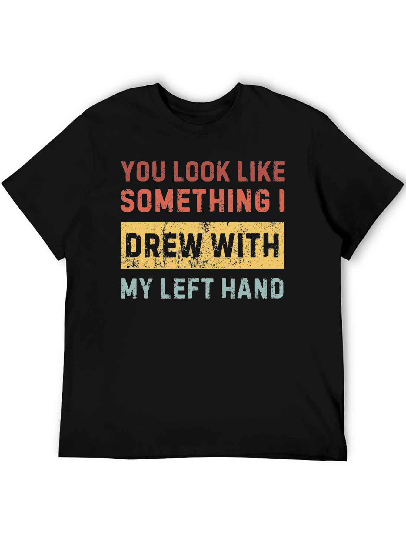 Funny Left-Handed Drawing T-Shirt
