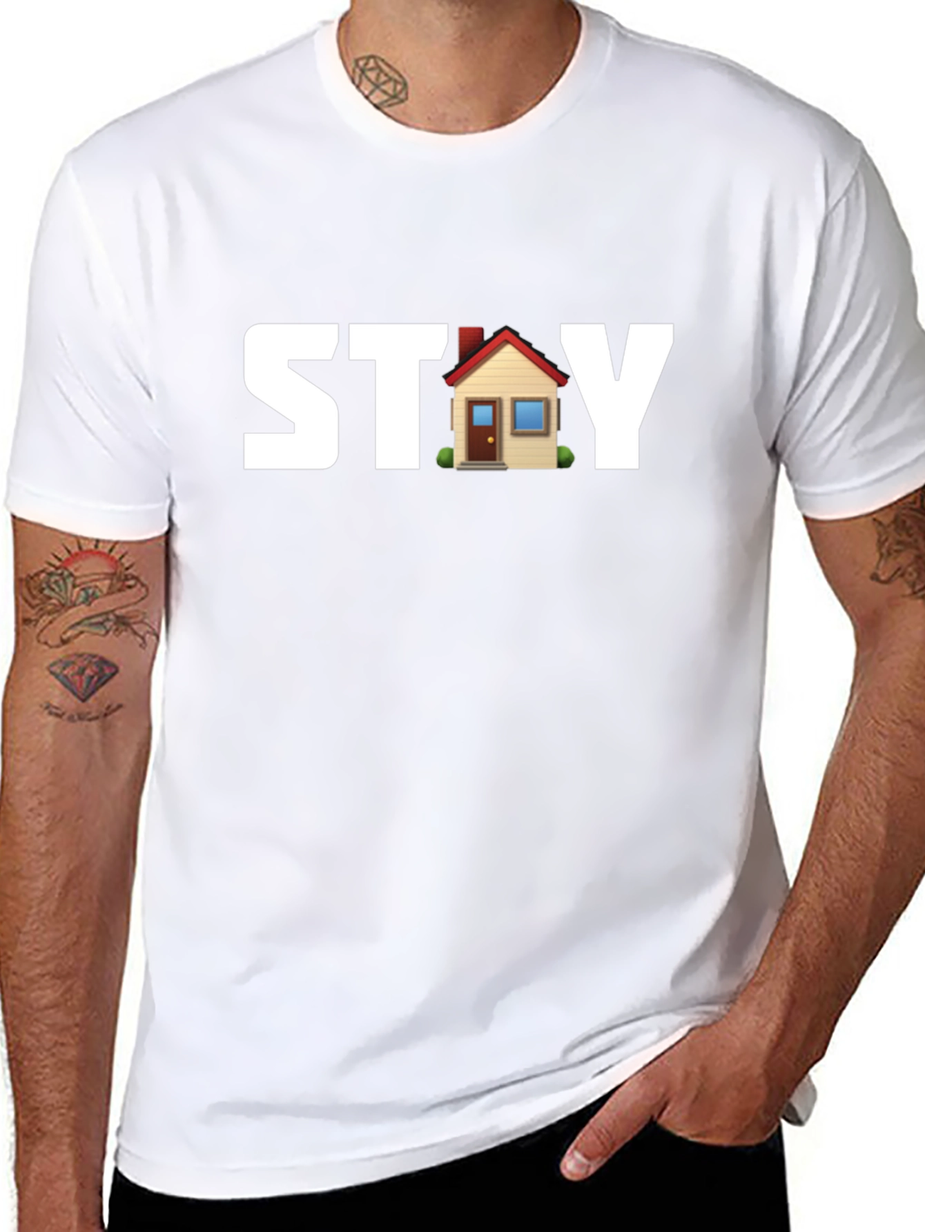 Stay Home T-Shirt - Cozy & Stylish