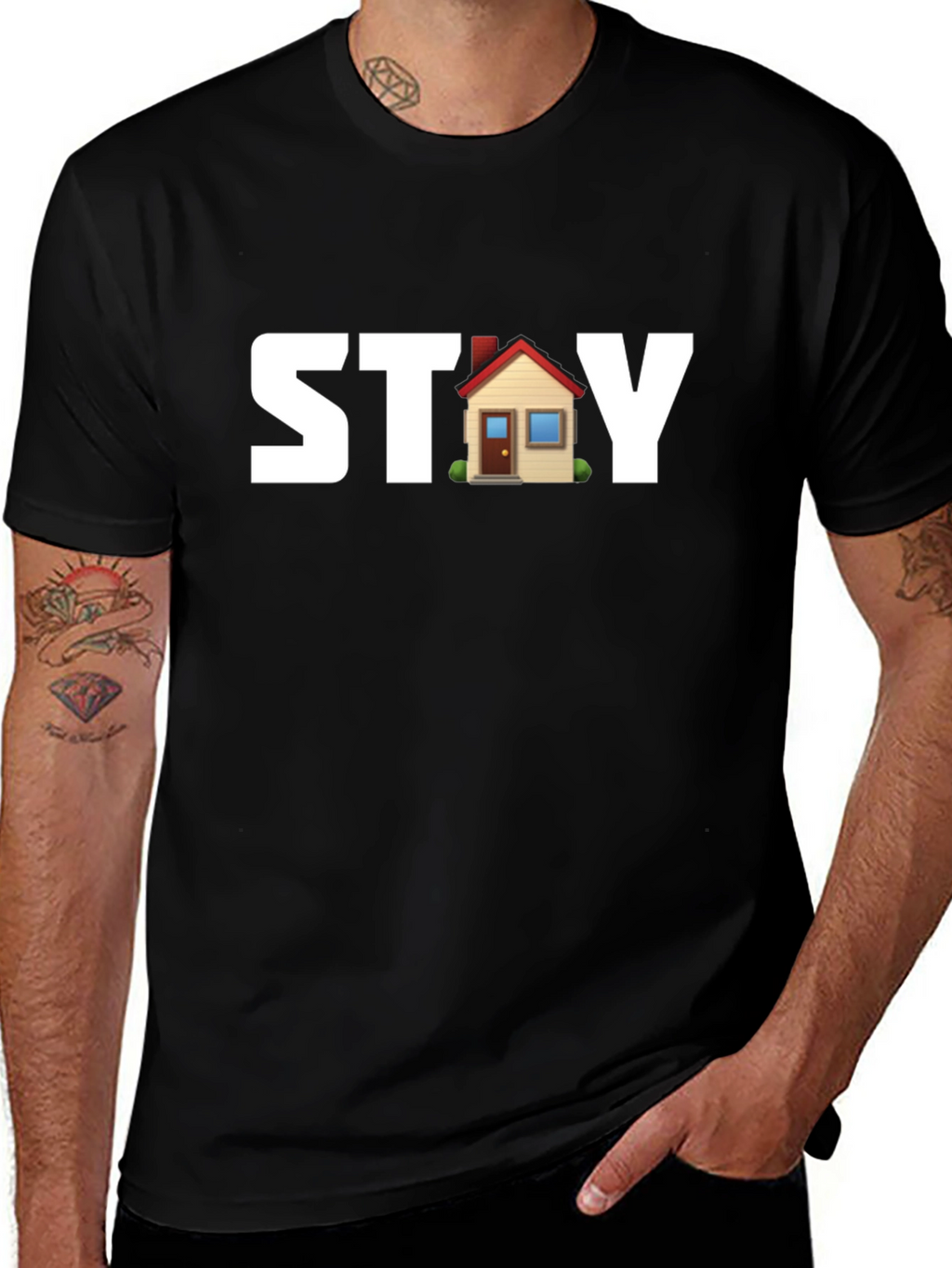 Stay Home T-Shirt - Cozy & Stylish