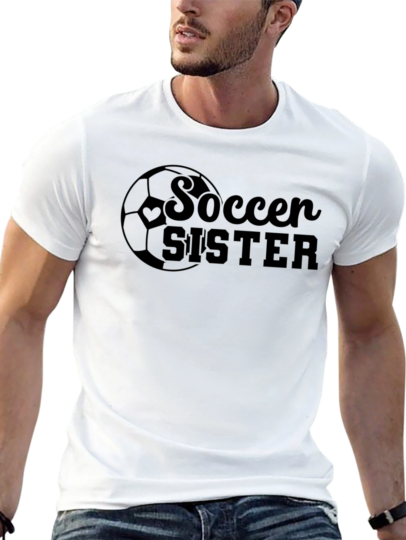 Soccer Sister Graphic T-Shirt
