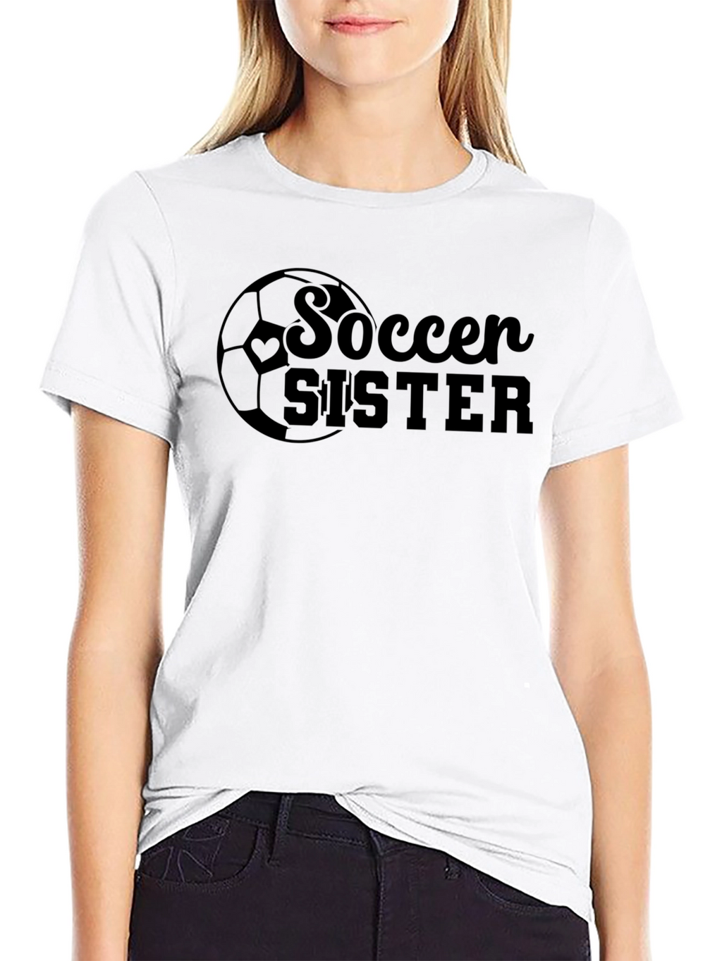Soccer Sister Graphic T-Shirt