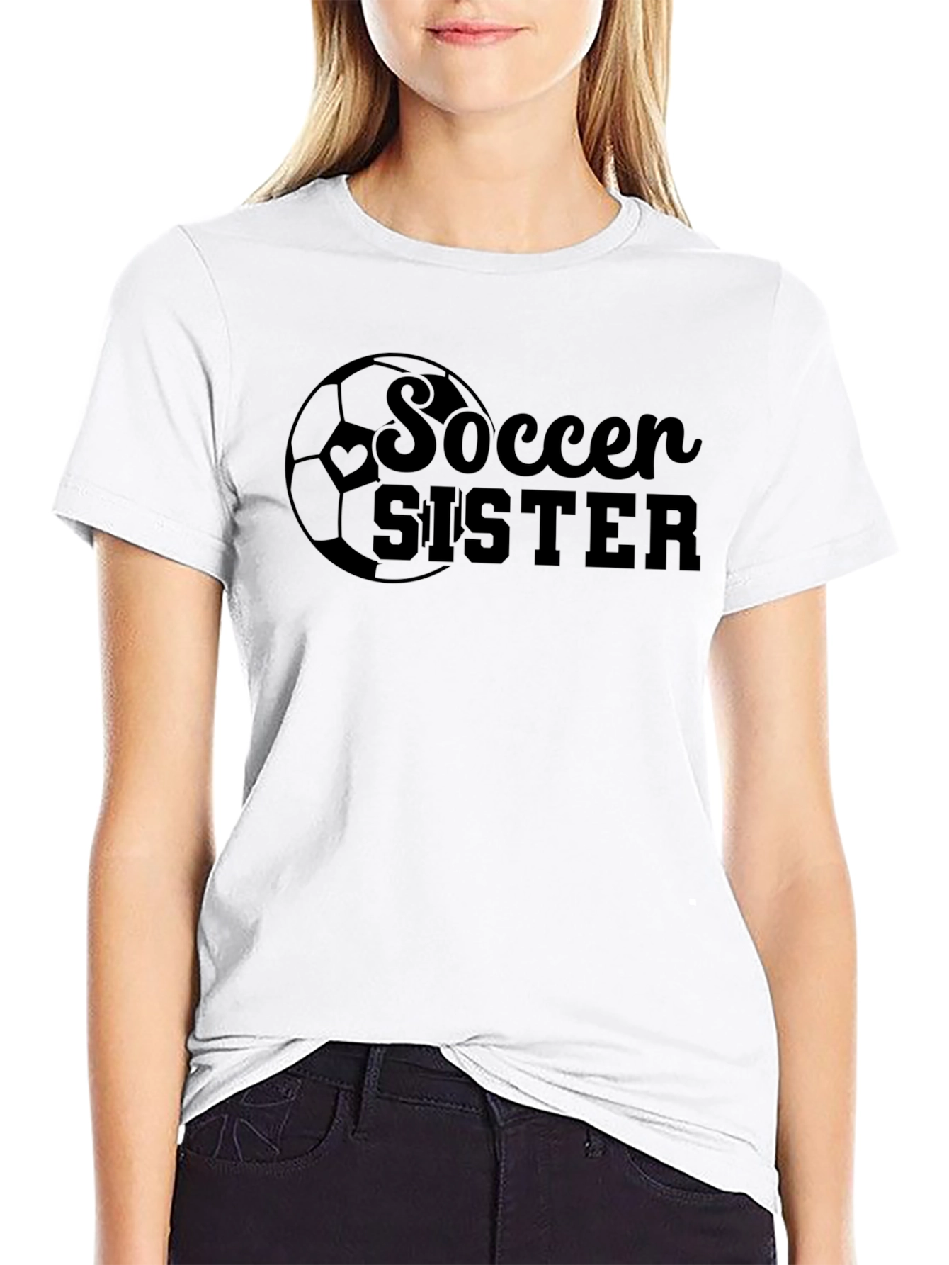 Soccer Sister Graphic T-Shirt